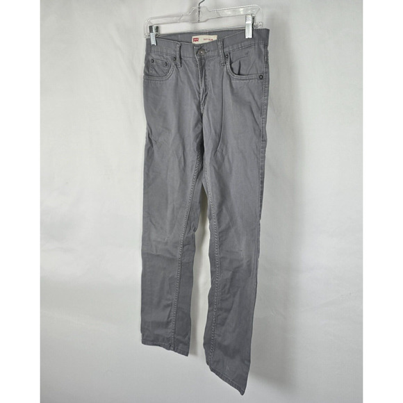 Levi's 511 Slim Jeans Boys 14 27 x 27 Regular Gray - Picture 14 of 16